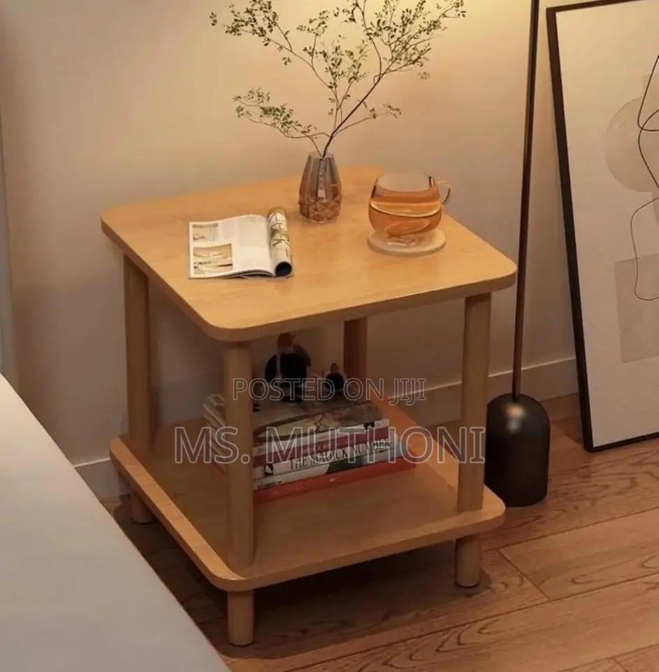 Diy Wooden 2-Tier End Table