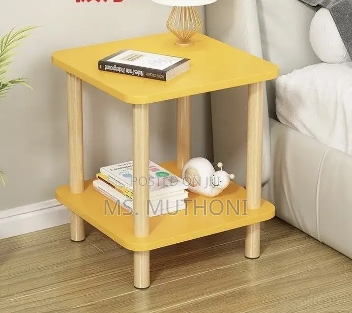 Diy Wooden 2-Tier End Table