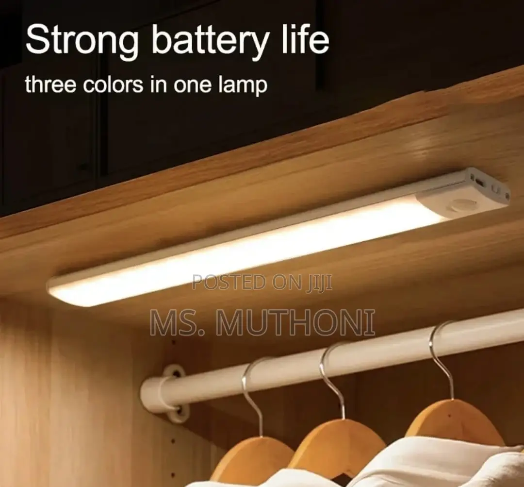 Thin, Rechargeable Led Motion Sensor Light Bar