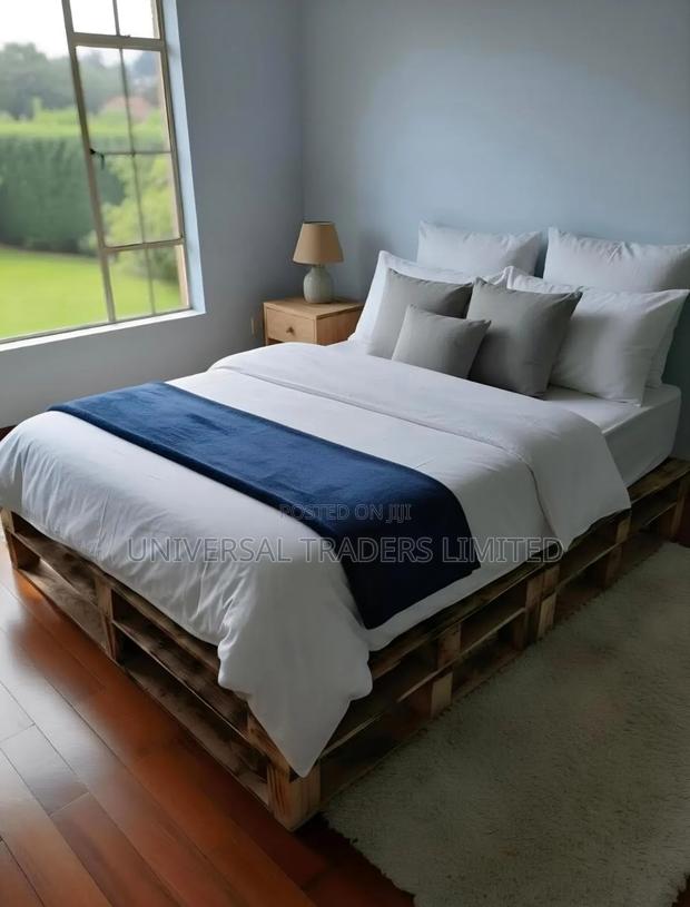 Back Friendly Pallet Bed in 5*6 Size - thumbnail 2