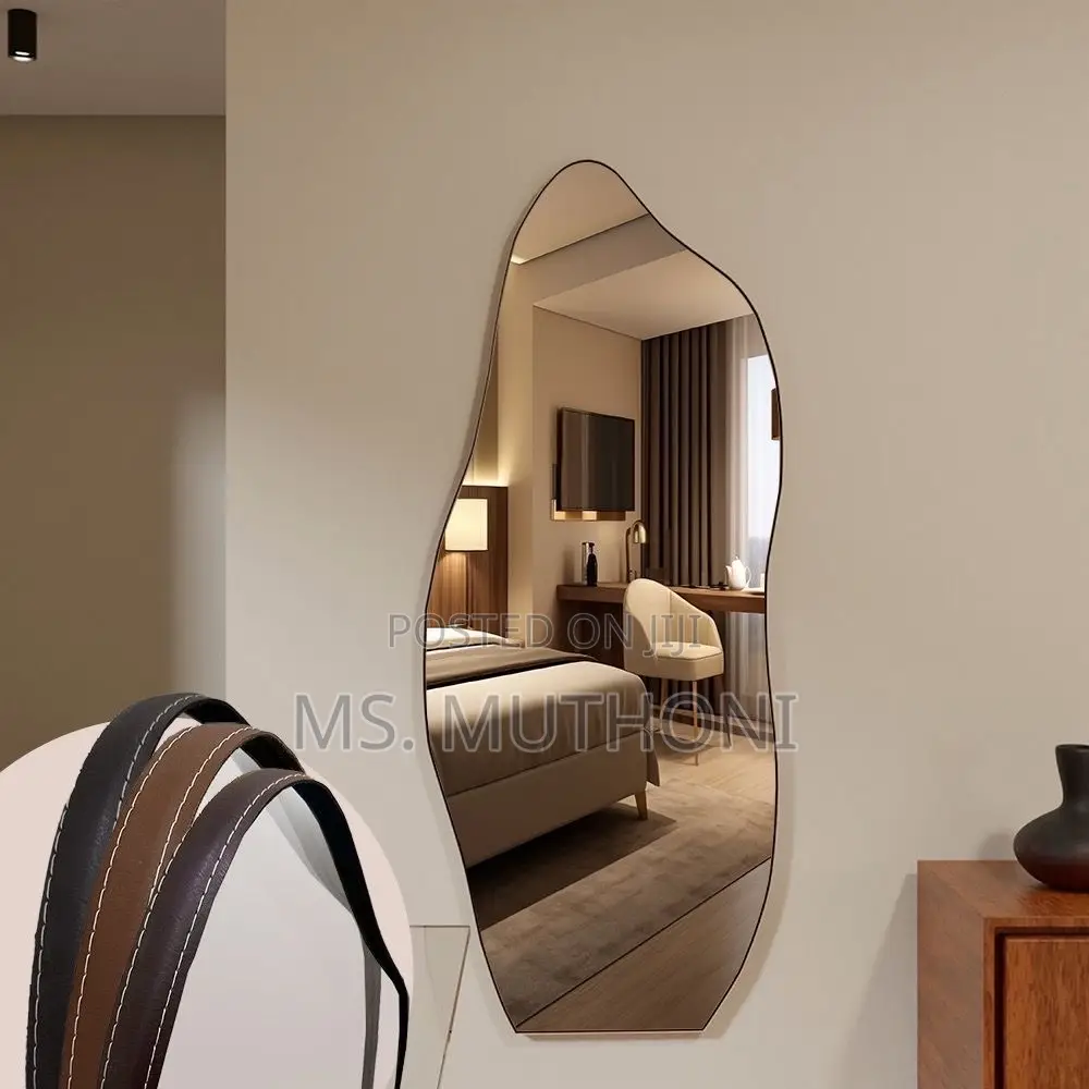 120*40cm Peel Stick Wall Mirror
