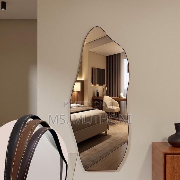 120*40cm Peel Stick Wall Mirror - thumbnail 2