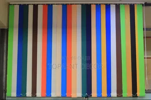 Multi Colours School Windows Vertical Blinds