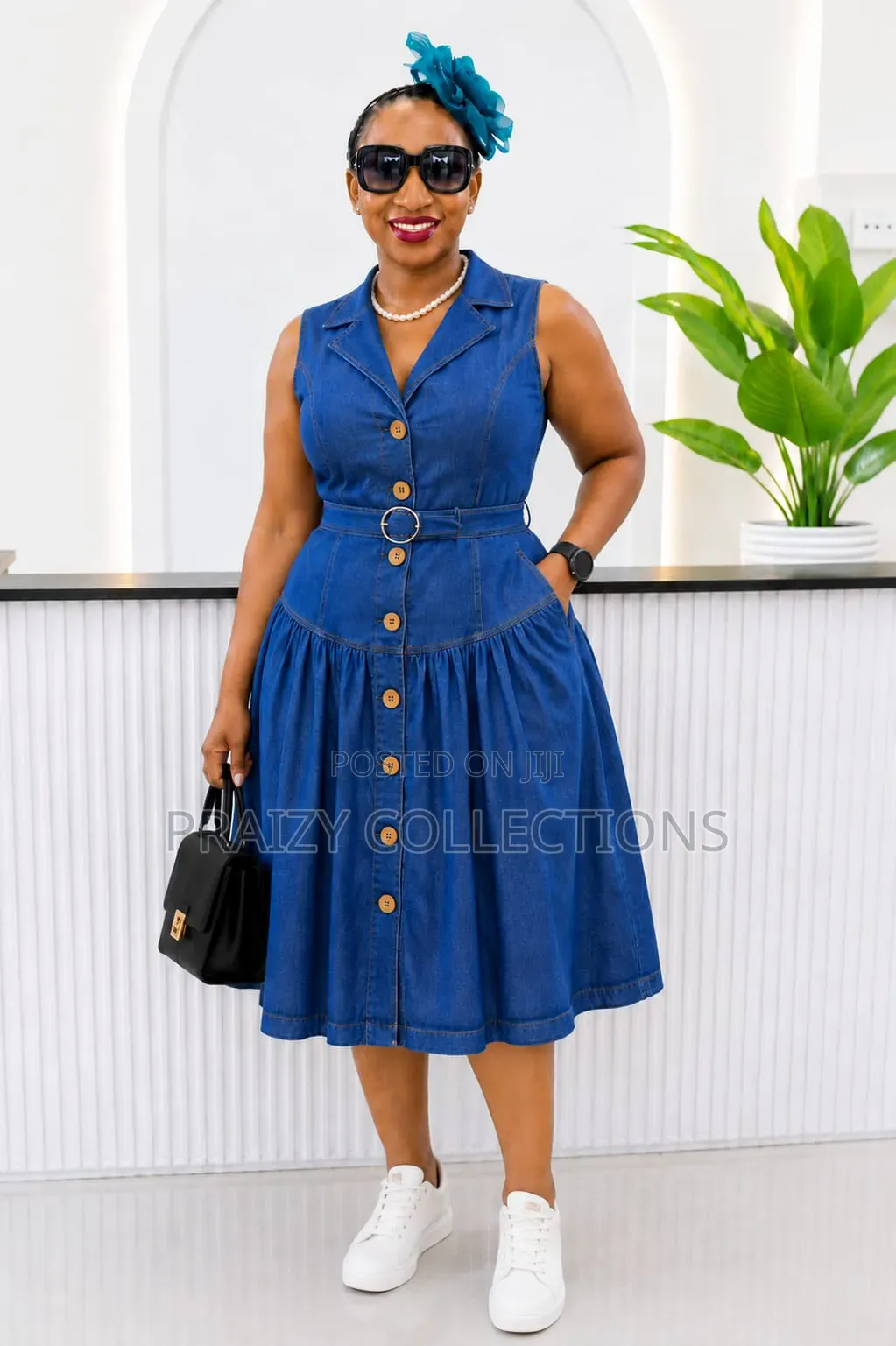 Sleeveless Classy Denim