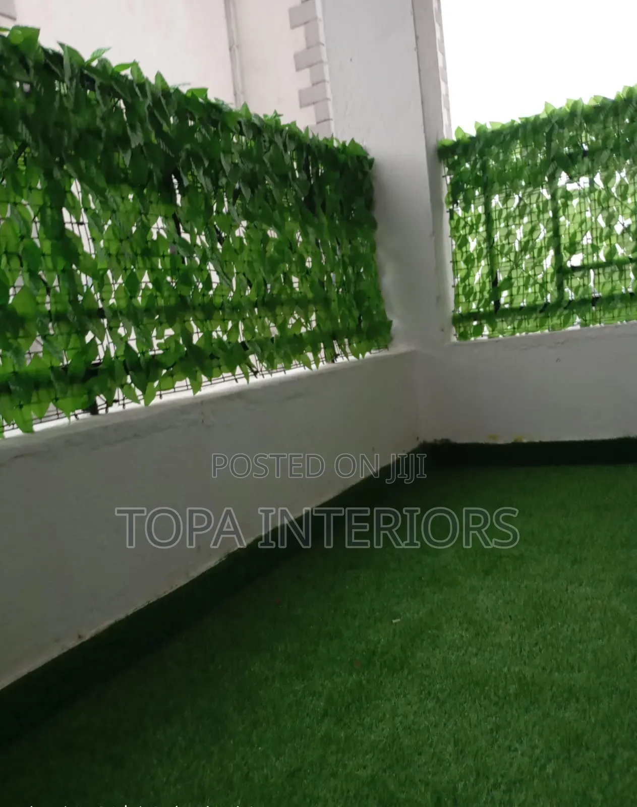 Green Fencing Rolls Artificial Balcony Privacy Fencing PLSNTS
