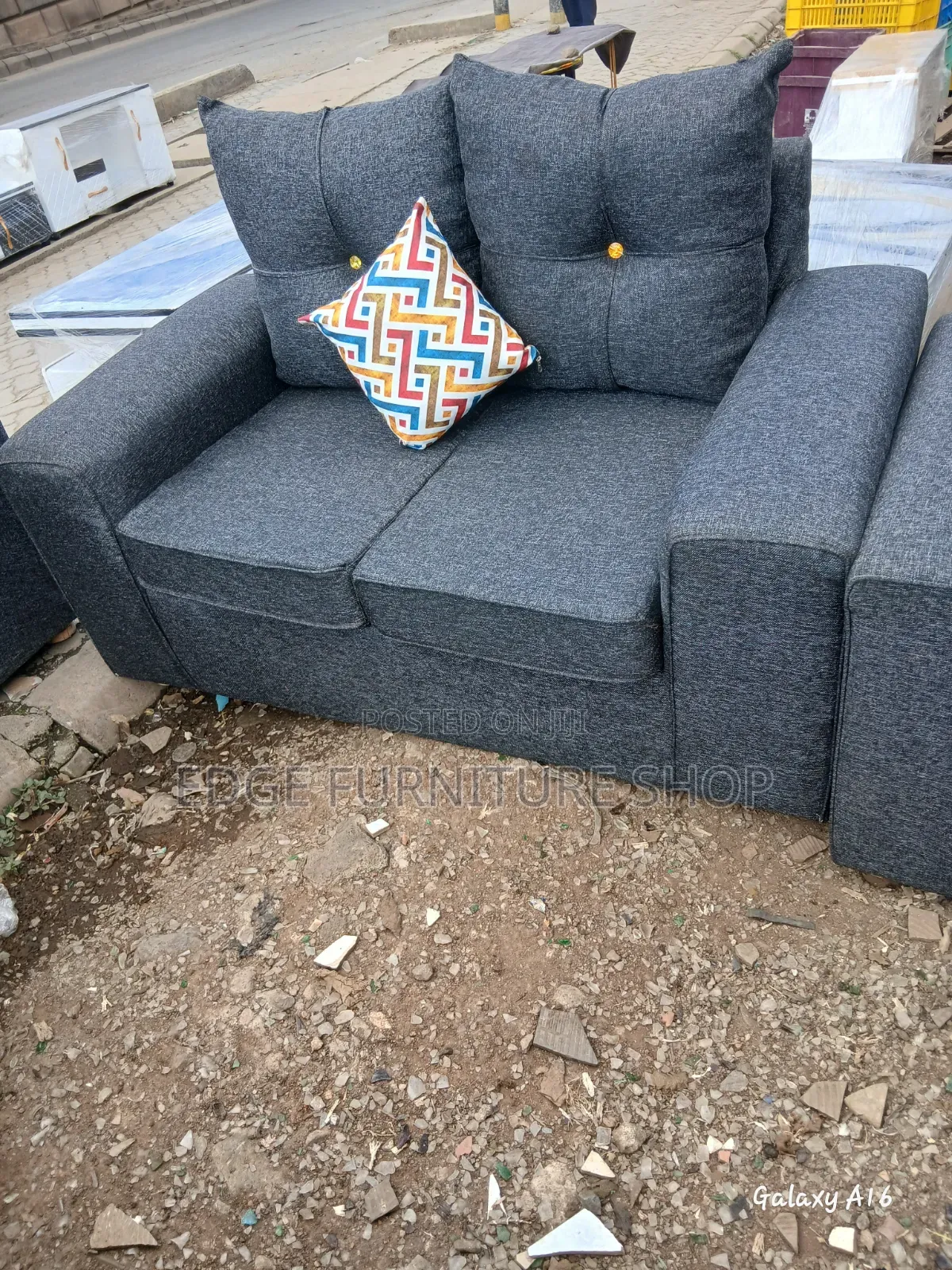 Dark Grey Two Seater for Sale