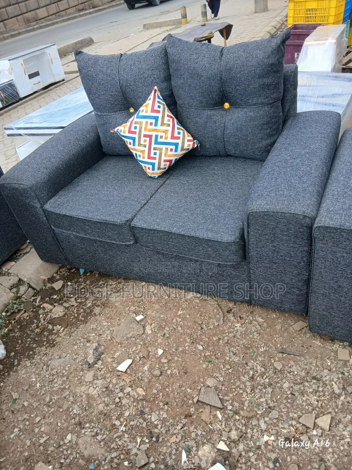 Dark Grey Two Seater for Sale