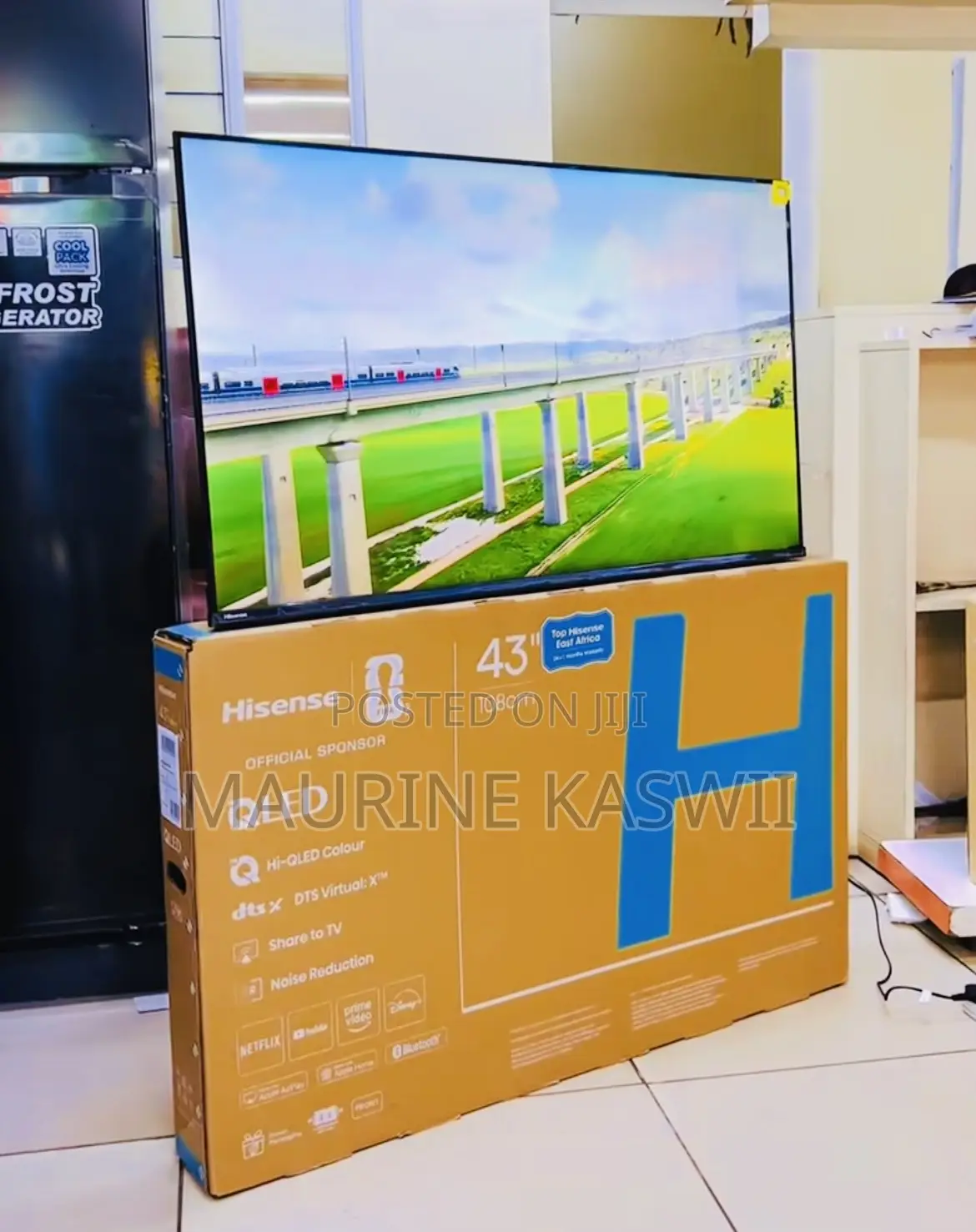 Hisense Qled 43” Inch 2 K Resolution Tv-43q5sken