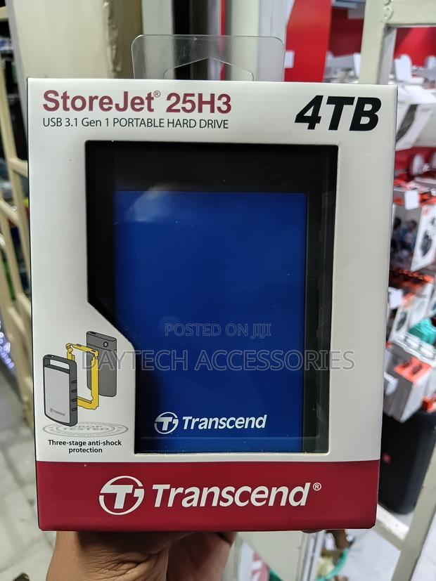Transcend 4tb Portable/External Hard Disk - main view