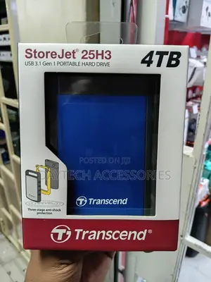 Transcend 4tb Portable/External Hard Disk