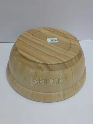 Wooden Dough Basin Salad Bowl – Bz