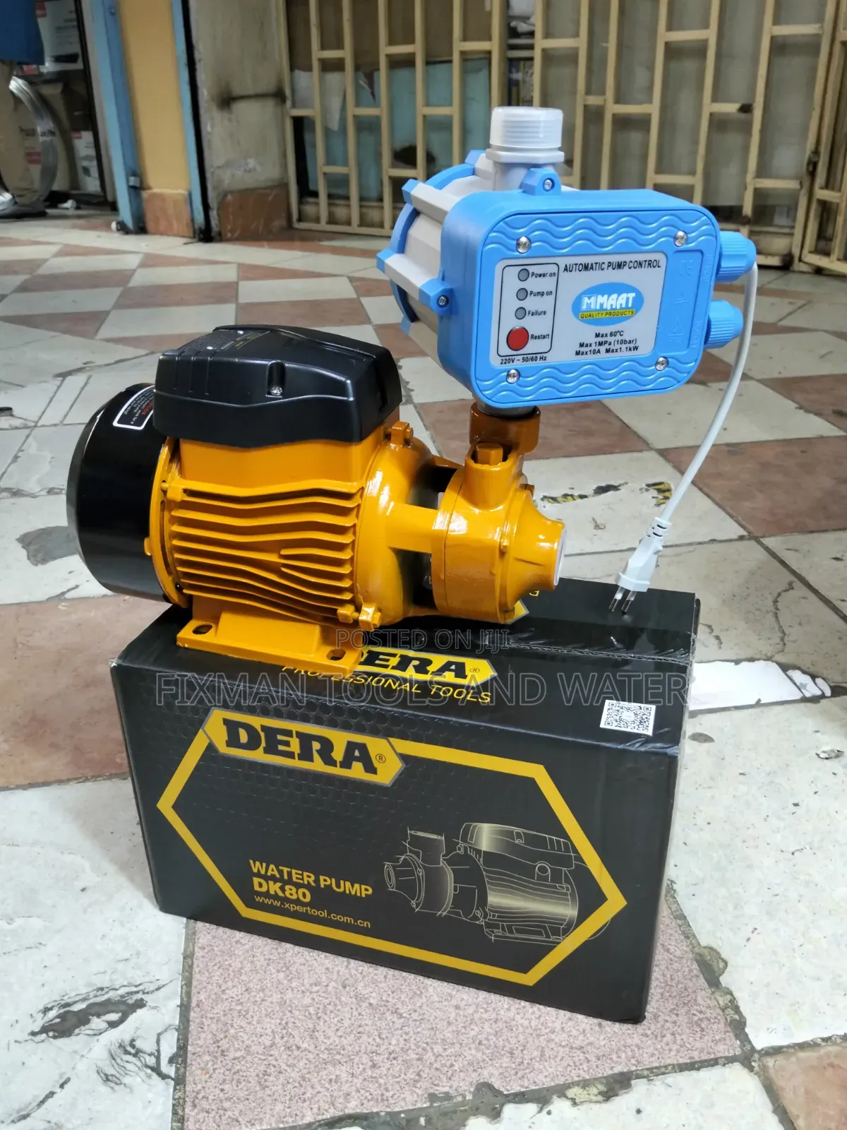 Top Automated Dera Water Booster Pump 1hp 75m Pressure Control Switch