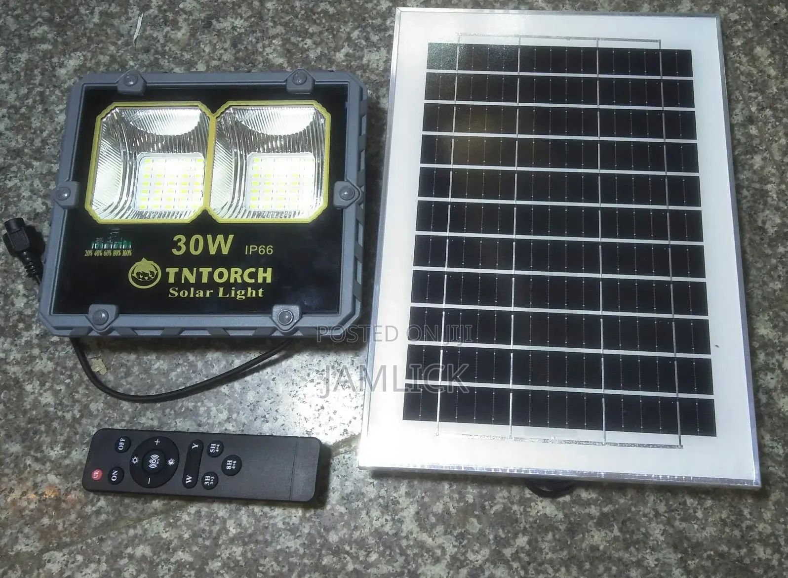30w Solar Floodlight - Vc