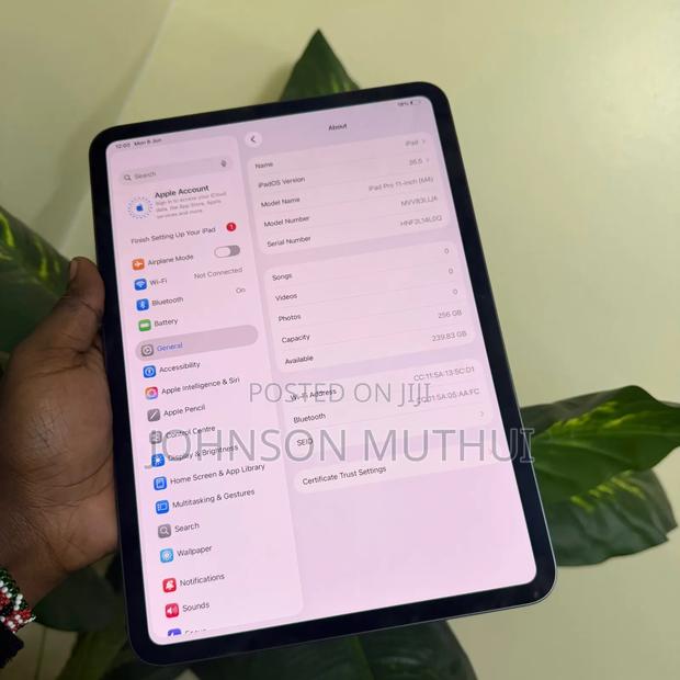 Apple iPad Pro 11 (2024) 256 GB Gray - thumbnail 4
