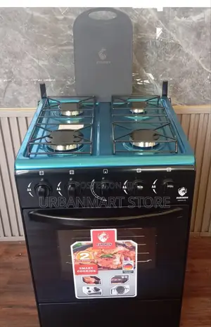 Euroken Euro-55-4g Full Gas Cooker Auto Ignition, Gas Oven