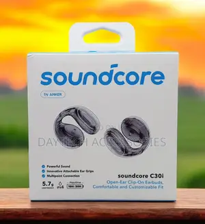 Soundcore C30i Open-Ear Earbuds Clip-on Headphones.