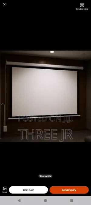 Best Projection Screens for Indoor Set Up Electric Type 96inch
