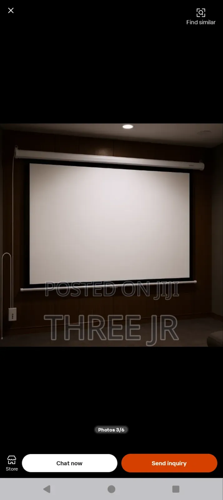 Best Projection Screens for Indoor Set Up Electric Type 96inch