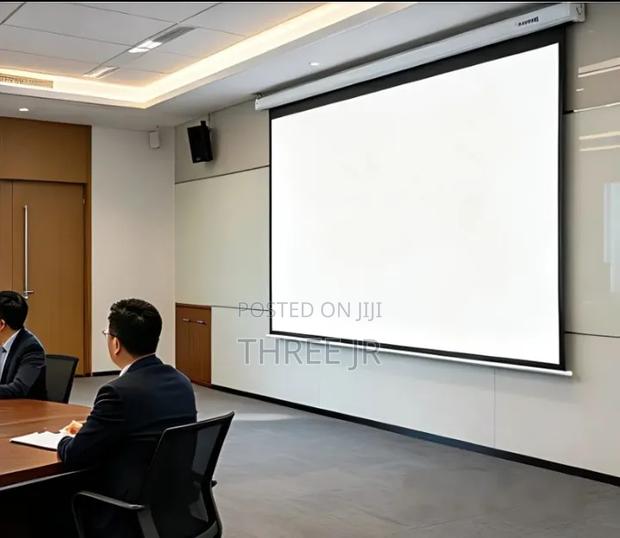 Electric Projection Screen for Boardroom Meetings 120inch