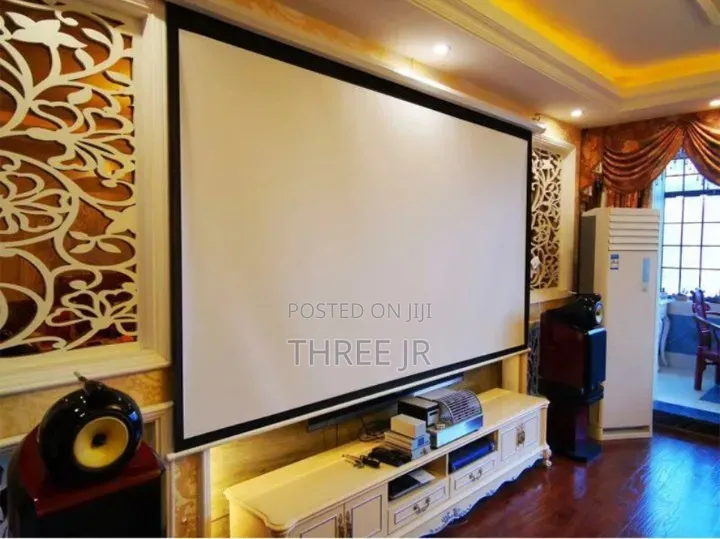 Electric Projection Screen for Boardroom Meetings 120inch