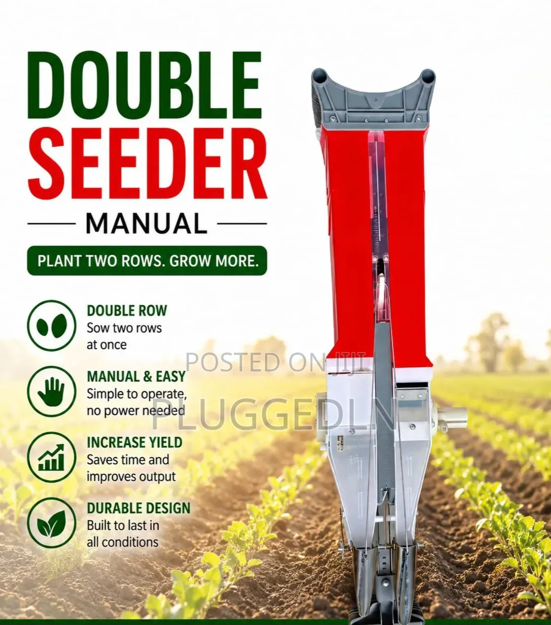 Manual Double Seeder