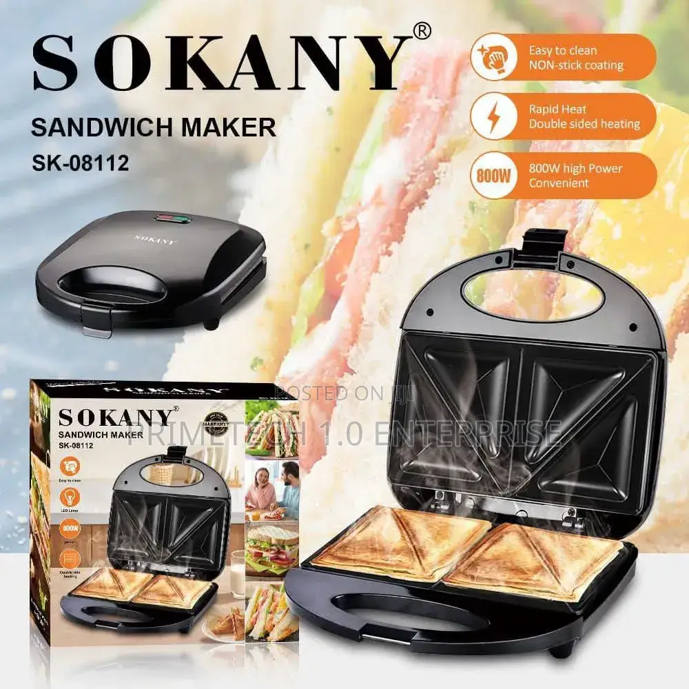 800watts Sandwich Maker