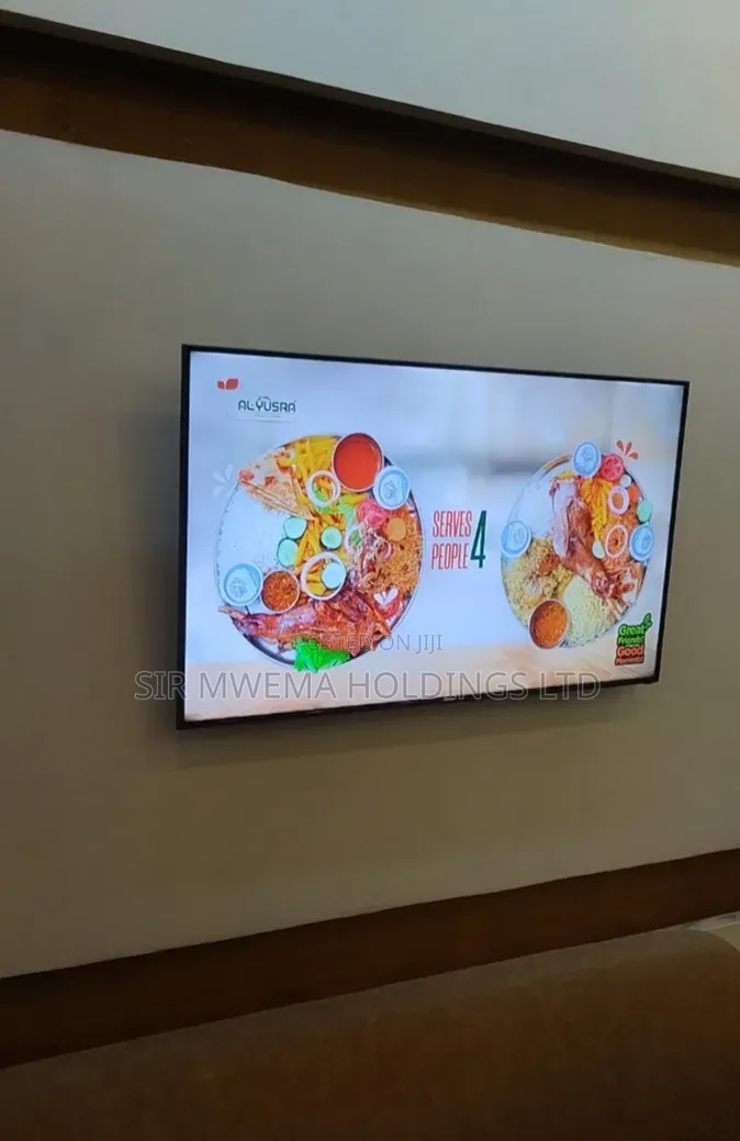Digital Menu System.