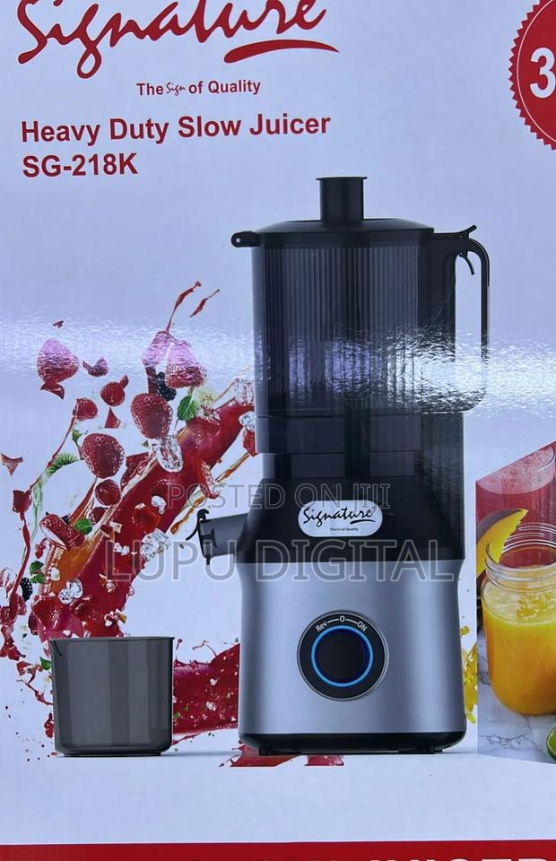 Powerful Signature Slow Juicer - main view