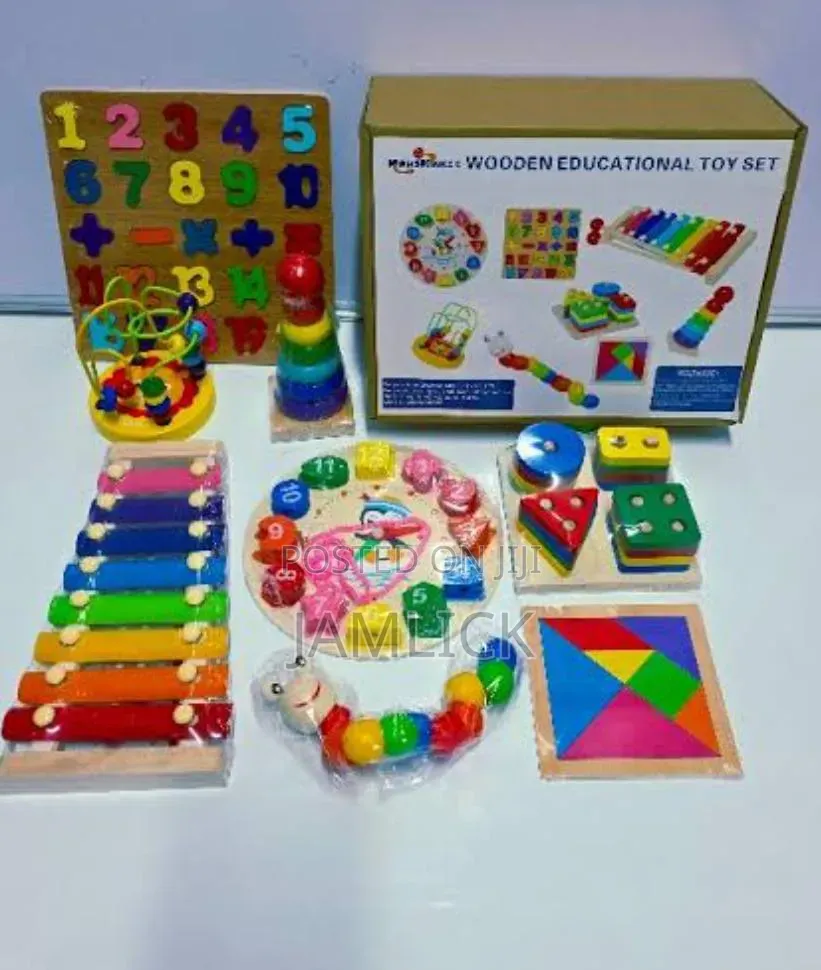 8-in-1 Montessori Learning Toy – Kb