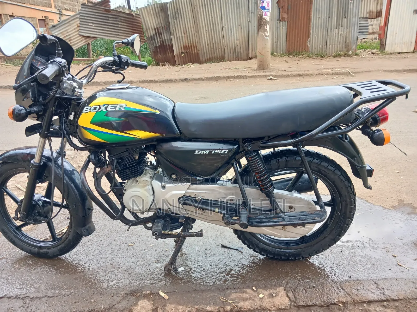 Bajaj Boxer 150 UG 2024 Black