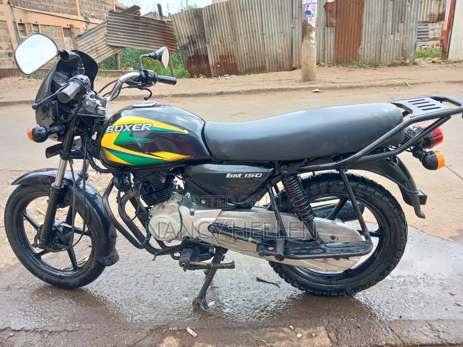 Bajaj Boxer 150 UG 2024 Black