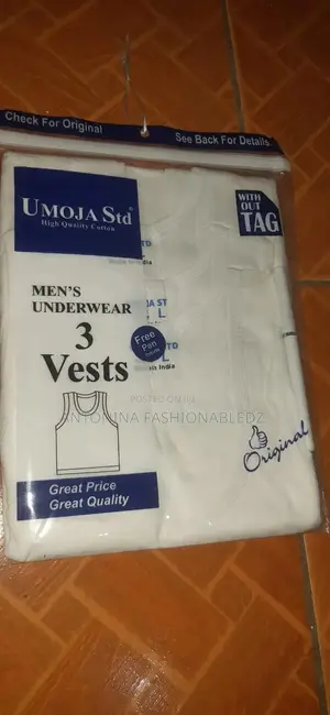 3pcs Vest Pure Cotton