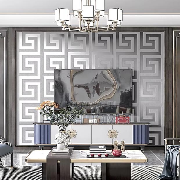 Decor Drape Silver Wallpapers