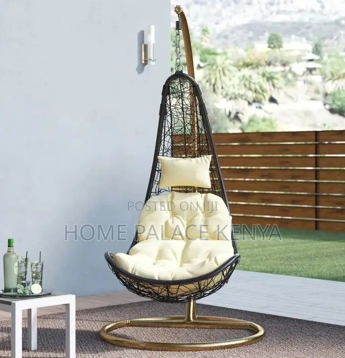 Swing Chair: Premium Resort-Style Rattan Patio Swing
