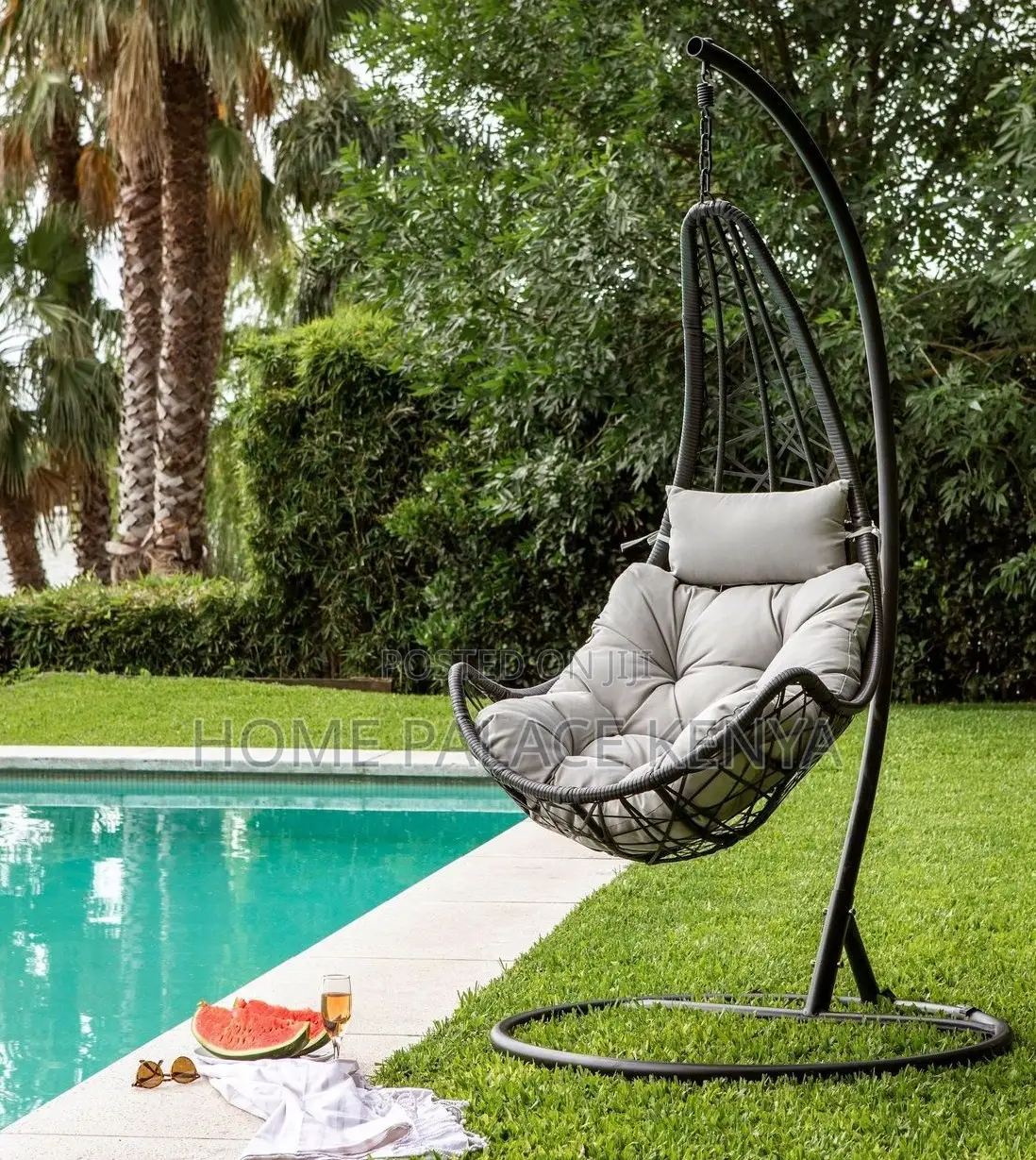 Swing Chair: Premium Resort-Style Rattan Patio Swing
