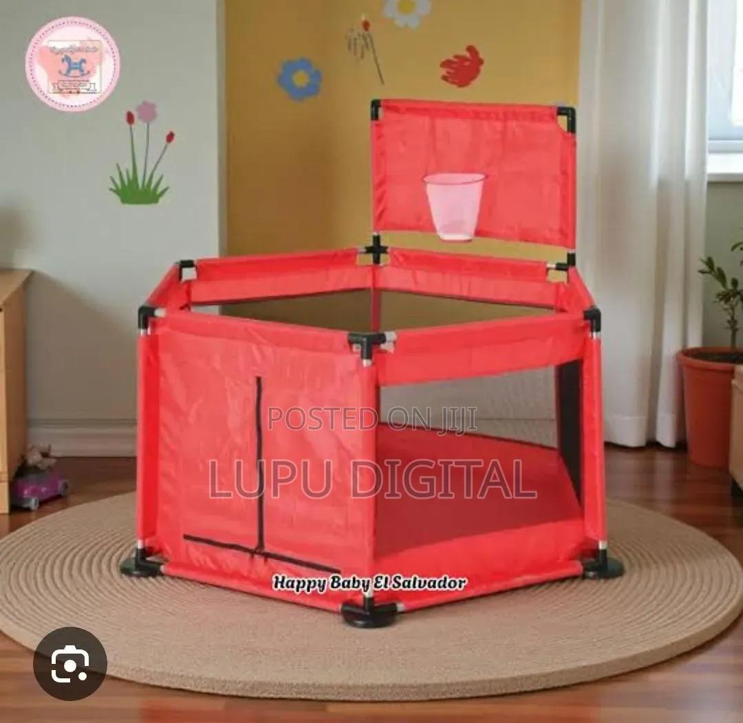 Hexagonal Basketball Baby Play Pen Fence Now Available in 3 Colours