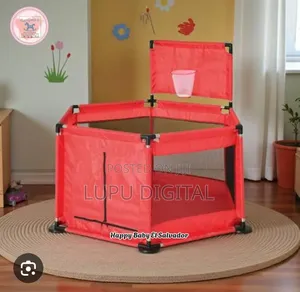 Hexagonal Basketball Baby Play Pen Fence Now Available in 3 Colours