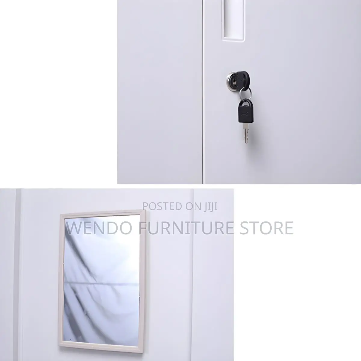 Office Cabinet; Two Doors Modern Cabinet With Safe