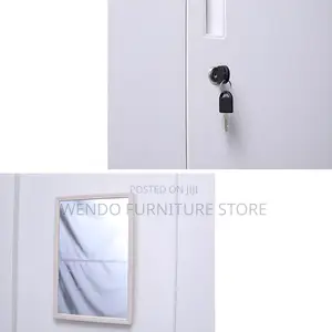 Office Cabinet; Two Doors Modern Cabinet With Safe