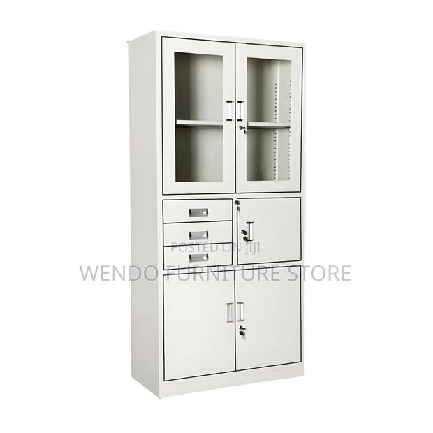 Office Cabinet; Two Doors Modern Cabinet With Safe - thumbnail 4