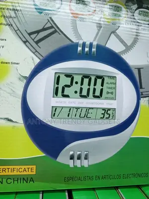 Kadio 3885n Digital Alarm Clock With Calendar Temperature