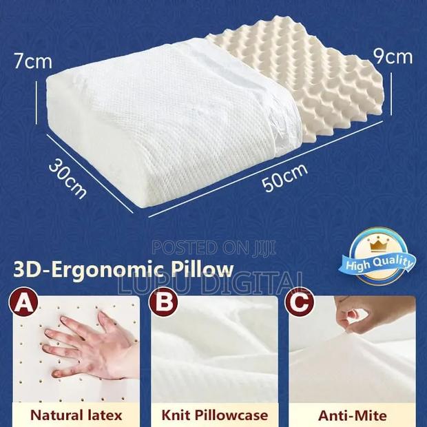 Memory Natural Latex Pillow Now Available in White - thumbnail 2