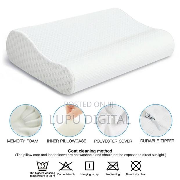 Memory Natural Latex Pillow Now Available in White - thumbnail 3
