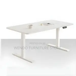 Office Desk; 140cm Modern Adjustable Home Office Electric Table
