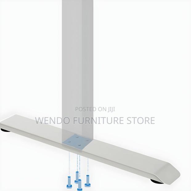 Office Desk; 140cm Modern Adjustable Home Office Electric Table - thumbnail 3