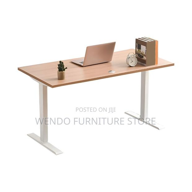 Office Desk; 140cm Modern Adjustable Home Office Electric Table - thumbnail 6