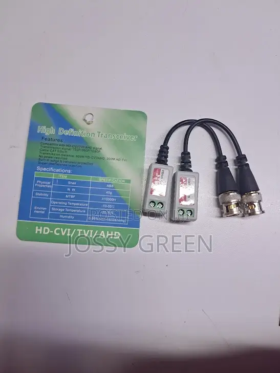 Hd CCTV Video Balun Pair Utp Transceiver for Security Cameras