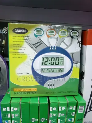 Kadio 3885n Multifunction Clock With Temperature Display