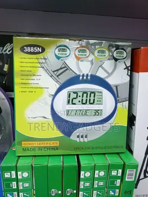 Kadio 3885n Multifunction Clock With Temperature Display