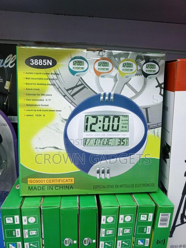 Kadio 3885n Multifunction Clock With Temperature Display - thumbnail 3